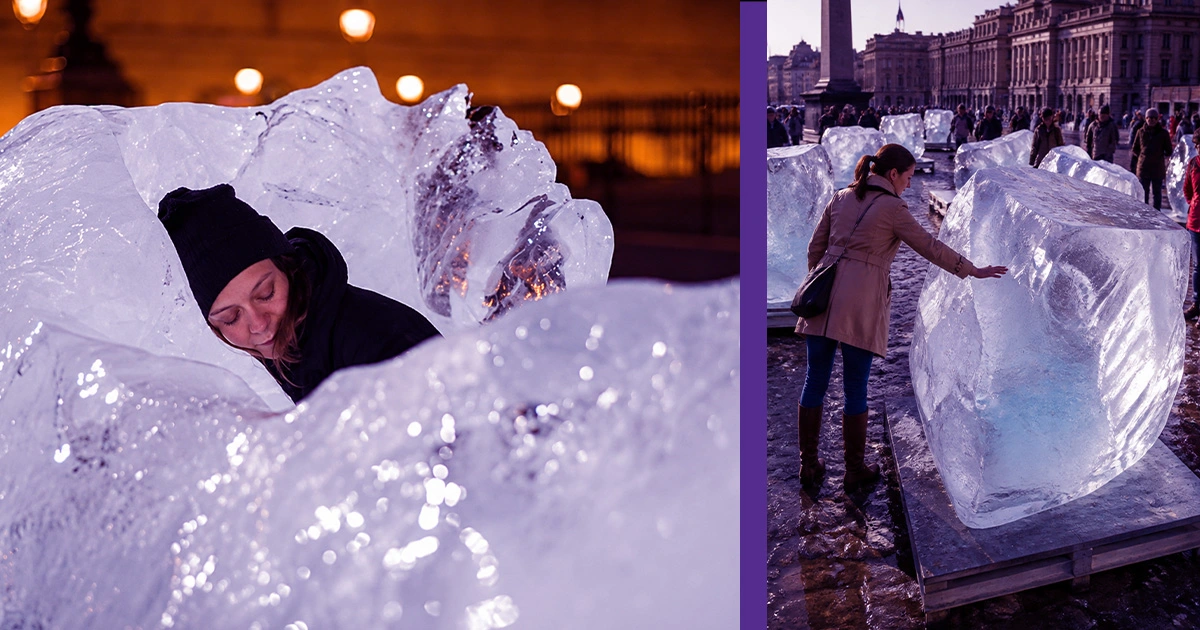 Visitors move through Your Spiral View, a mirrored tunnel that transforms reflection into an interactive experience.