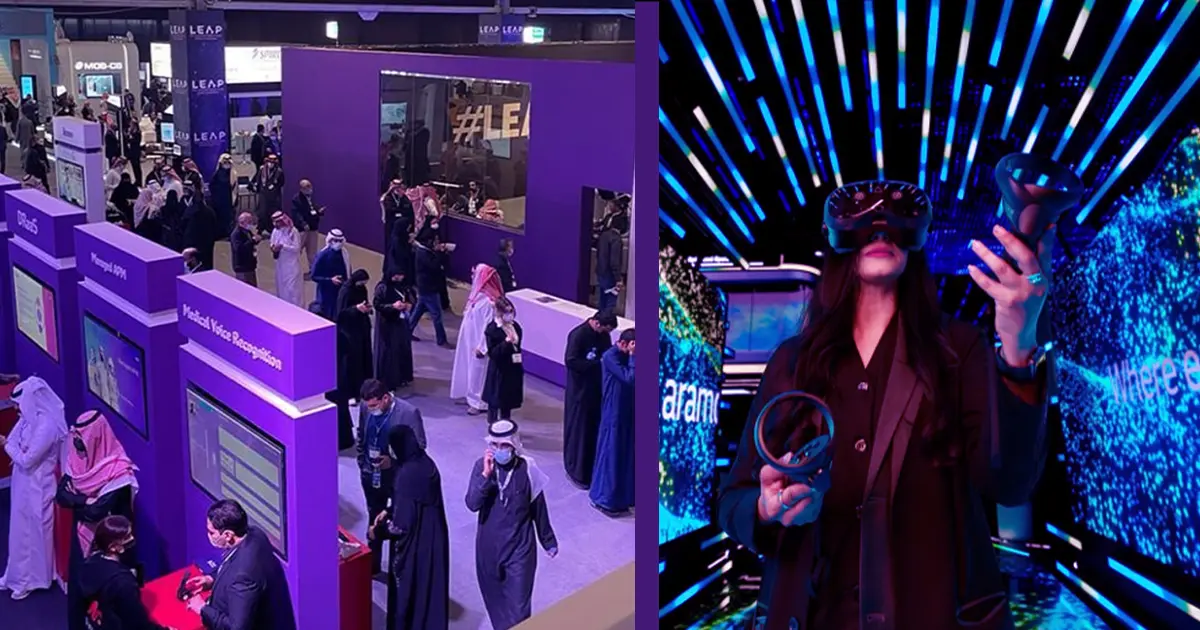 LEAP 2026 technology exhibition in Riyadh, Saudi Arabia