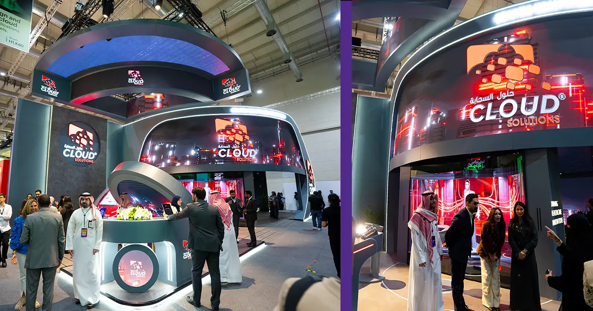 Visitor exploring ISIT’s interactive technology at LEAP 2026